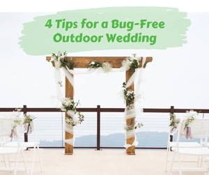 4 Tips for a Bug-Free Outdoor Wedding